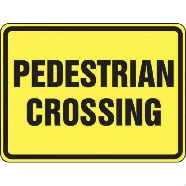 Accuform BICYCLE PEDESTRIAN SIGN FRW523RA FRW523RA - main